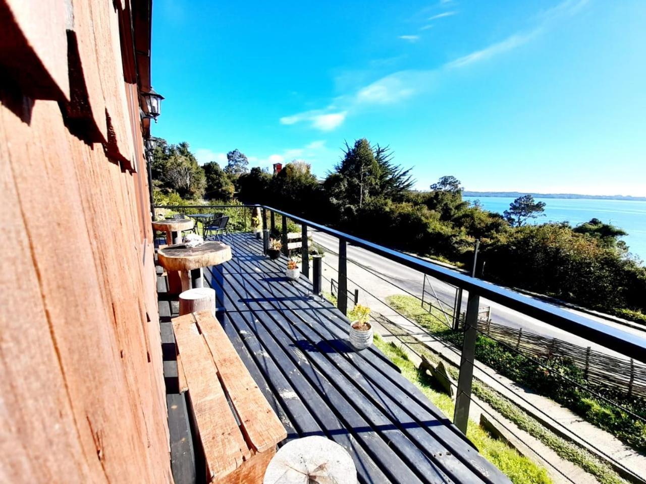 Hotel Y Cabanas Terrazas Vista Al Mar Hct Ancud Extérieur photo